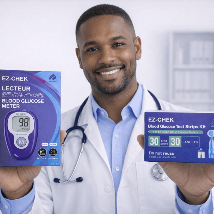 Gluscos Meter with Strips (1) Gluscos Meter with Strips (1)