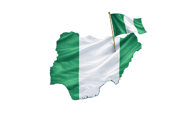 Nigeria Map Flag