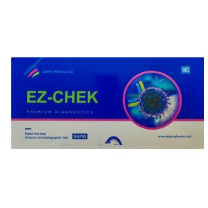 EZ-CHEK H-PYLORI TEST KITS 25+Cassettes+Buffer+25 Alcohol Swabs+ 25 Lancets